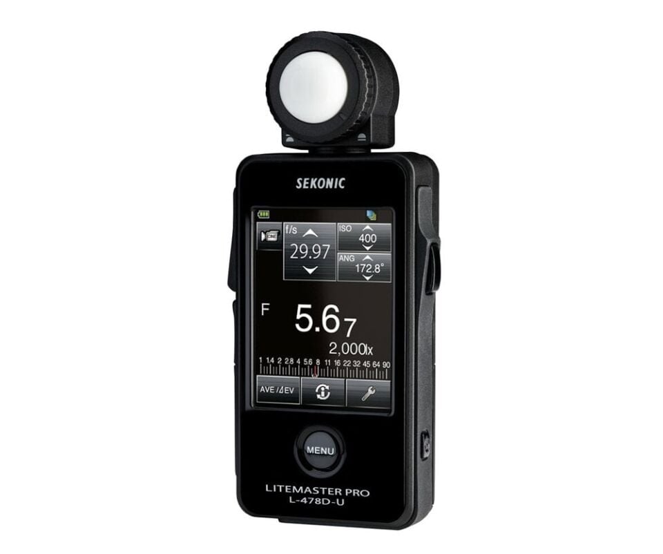 Sekonic L-478D Flaşmetre Işık Ölçer LCD Ekranlı