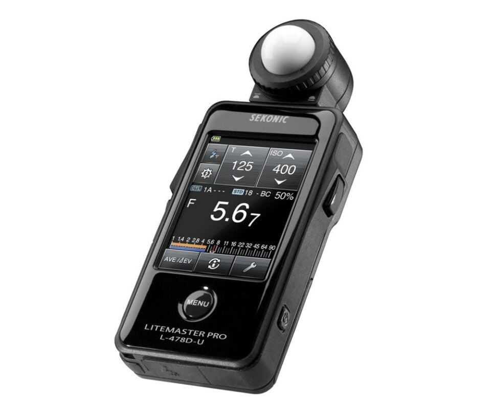 Sekonic L-478D Flaşmetre Işık Ölçer LCD Ekranlı