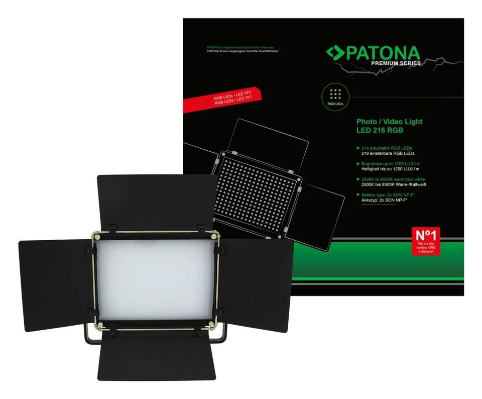 Patona 4289 Premium Led Işık 216 Adet Ayarlanabilir RGB Led