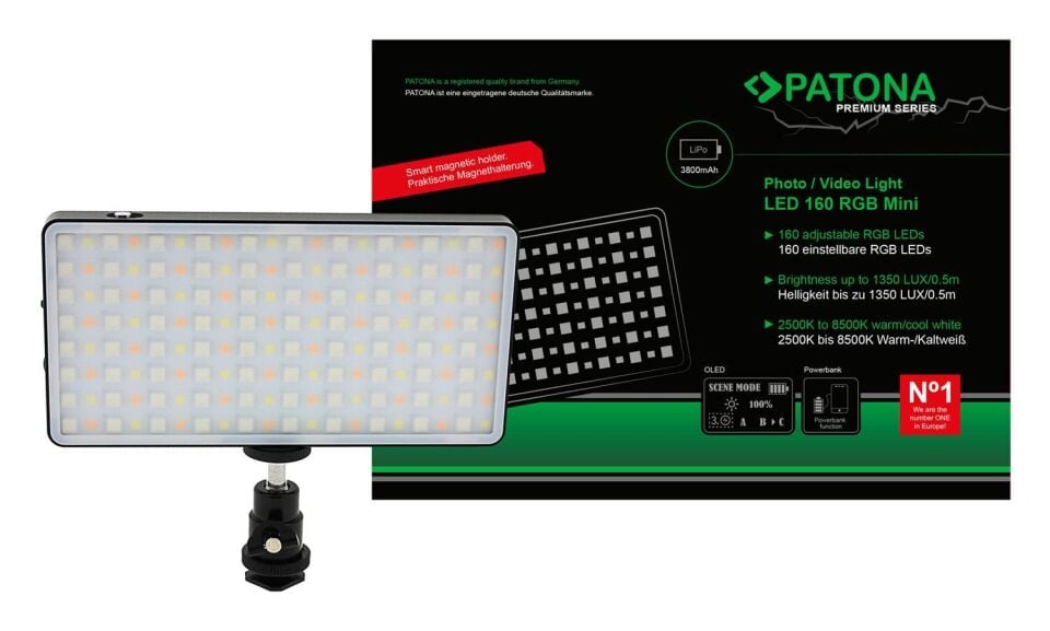 Patona 4290 Premium Led RGB Işık 160 Adet Ayarlanabilir RGB LED