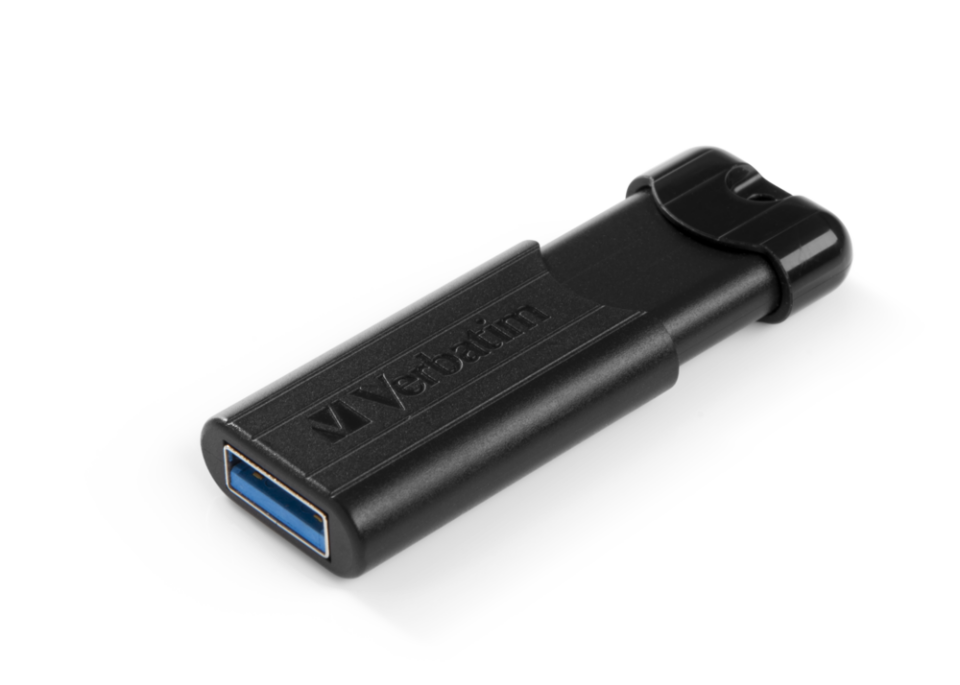 Verbatim 64 GB Pinstripe Usb-A 2.0 Flash Bellek Siyah Renk-(49318)