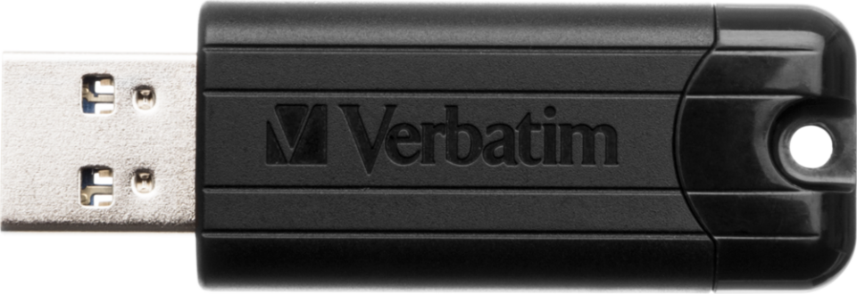 Verbatim 64 GB Pinstripe Usb-A 2.0 Flash Bellek Siyah Renk-(49318)