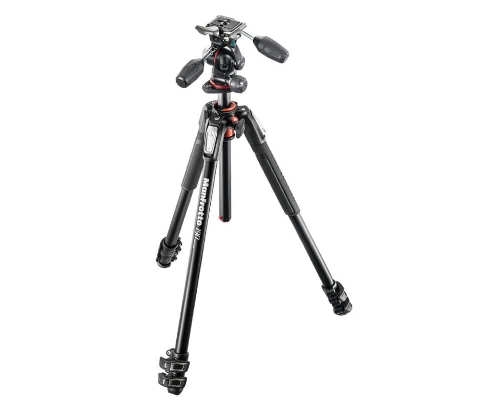 Manfrotto MK190XPRO3-3W 190serisi Tripod ve 3yönlü Başlıklı Kit