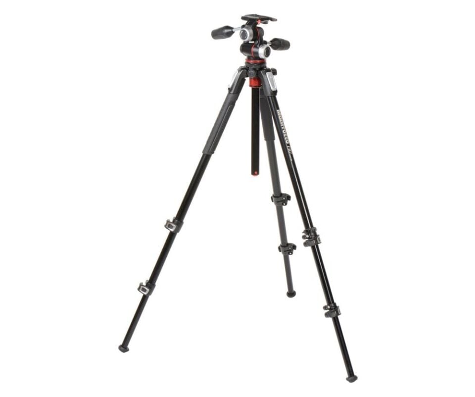 Manfrotto MK190XPRO3-3W 190serisi Tripod ve 3yönlü Başlıklı Kit
