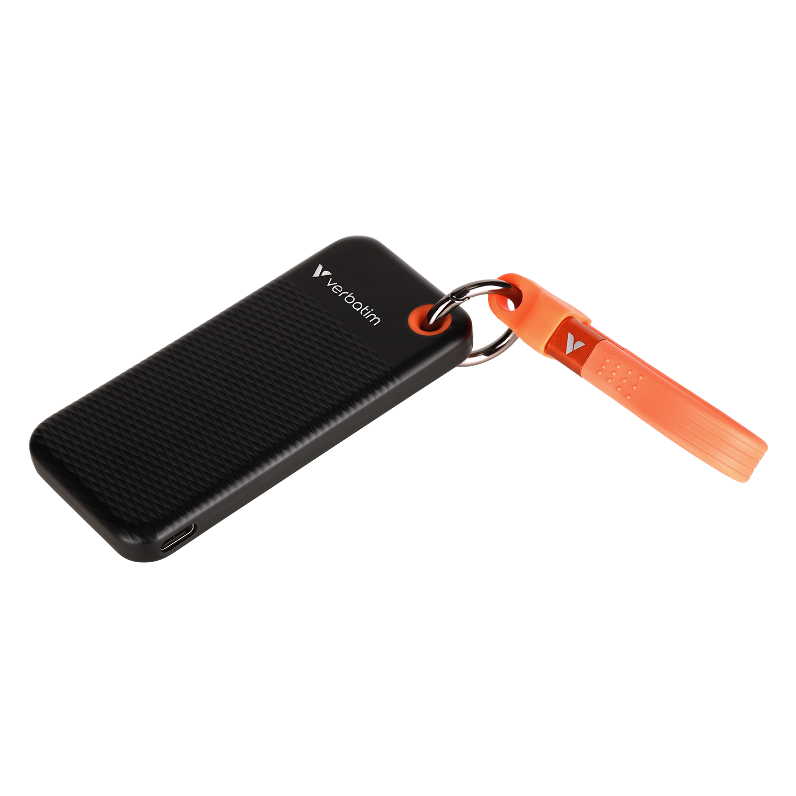 Verbatim 1 TB Pocket Mini Taşınabilir SSD Usb 3.2 - 1000MB/S-1000MB/S Siyah/ Turuncu Kablo Dahil