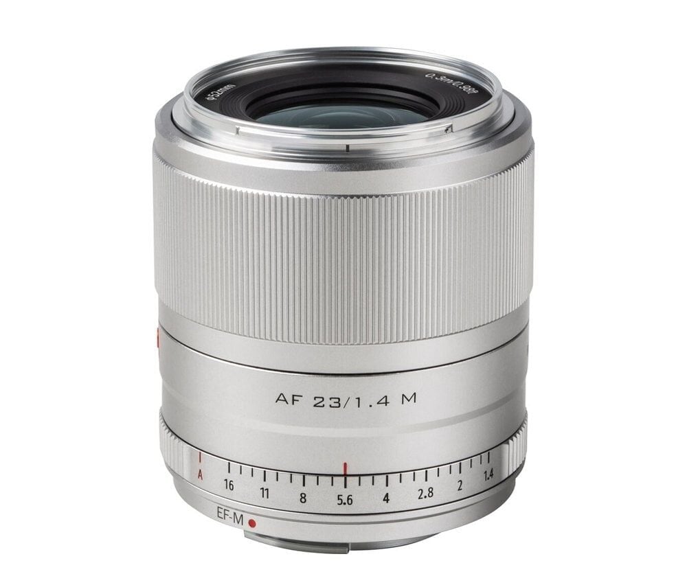 Viltrox Af 23Mm F1.4 M Silver Lens-Canon  Mount Aps-C