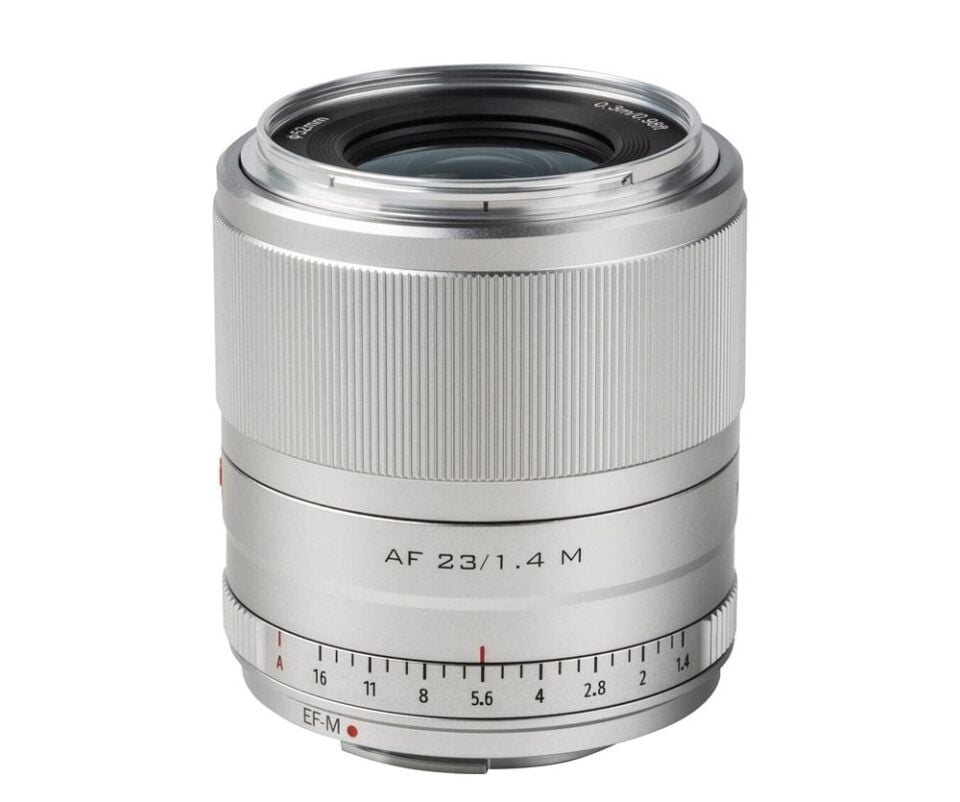Viltrox Af 23Mm F1.4 M Silver Lens-Canon  Mount Aps-C