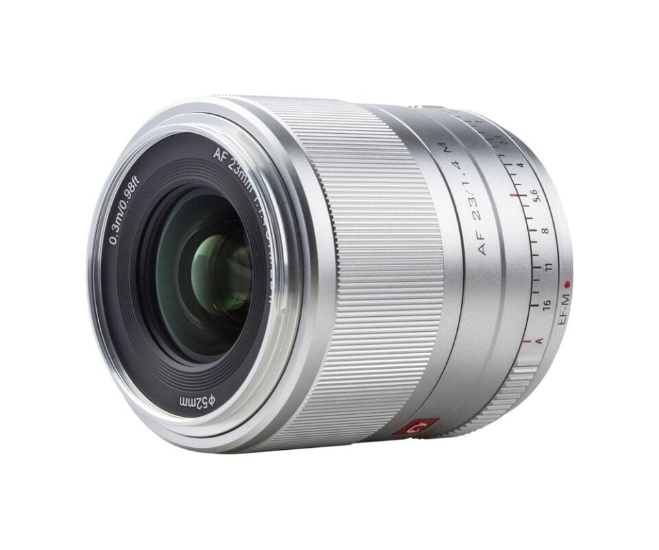Viltrox Af 23Mm F1.4 M Silver Lens-Canon  Mount Aps-C