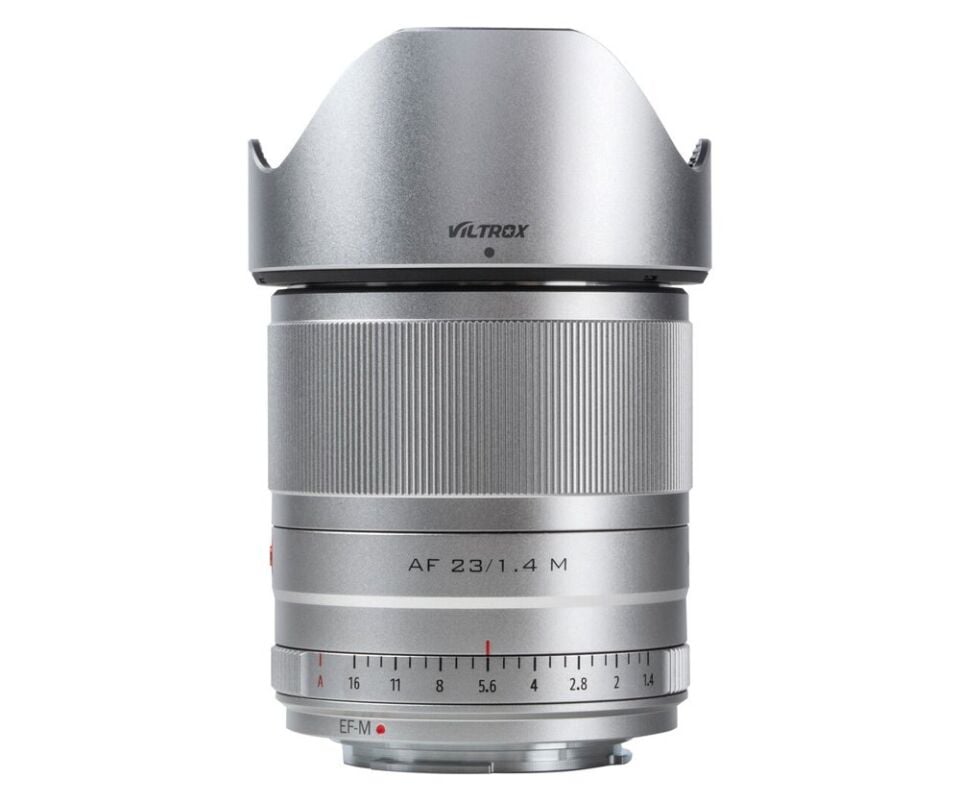 Viltrox Af 23Mm F1.4 M Silver Lens-Canon  Mount Aps-C