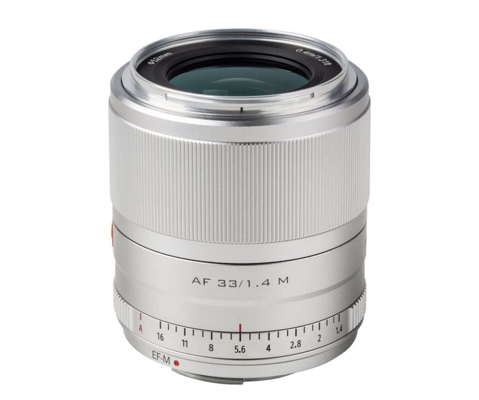 Viltrox Af 33Mm F1.4 M Silver Lens-Canon  Mount Aps-C
