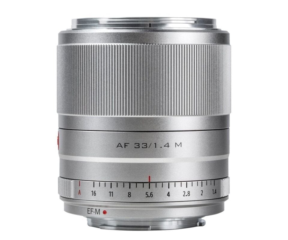 Viltrox Af 33Mm F1.4 M Silver Lens-Canon  Mount Aps-C