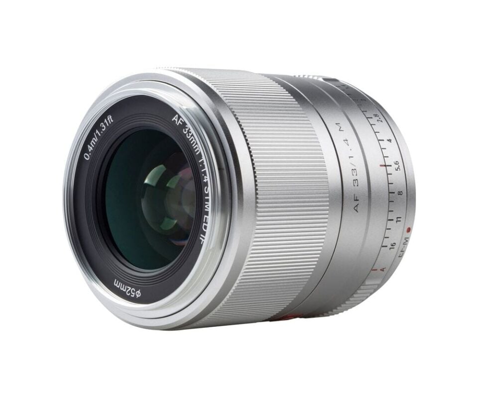 Viltrox Af 33Mm F1.4 M Silver Lens-Canon  Mount Aps-C