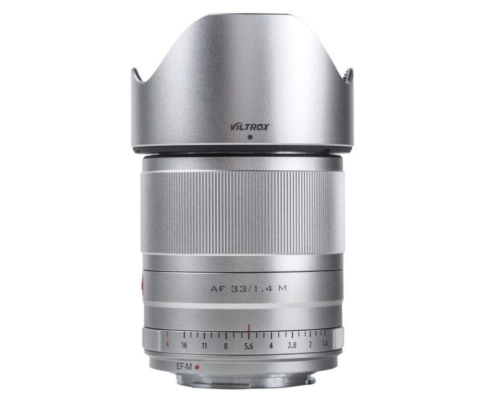 Viltrox Af 33Mm F1.4 M Silver Lens-Canon  Mount Aps-C