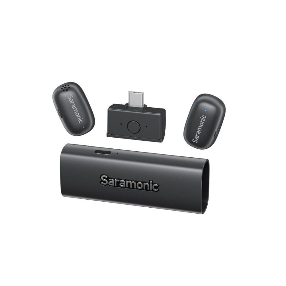 Saramonic Air SE Type-C 2 Kişilik Kablosuz Yaka ve El Mikrofonu