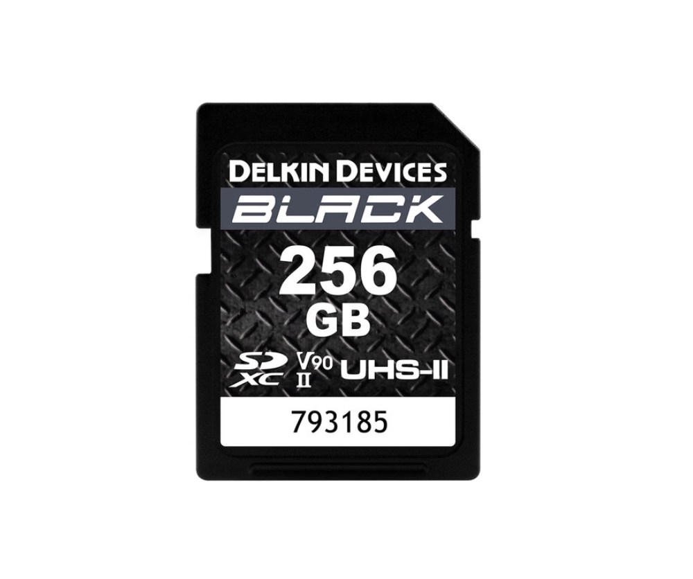 Delkin Black 256Gb Uhs-ii Sdxc U3 V90