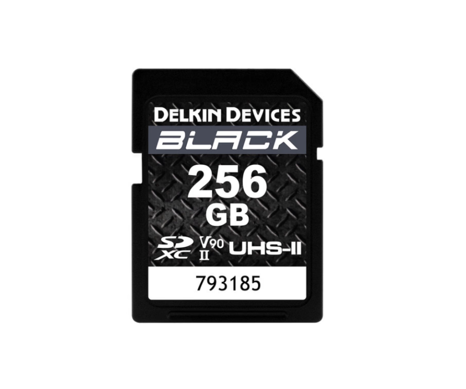 Delkin Black 256Gb Uhs-ii Sdxc U3 V90