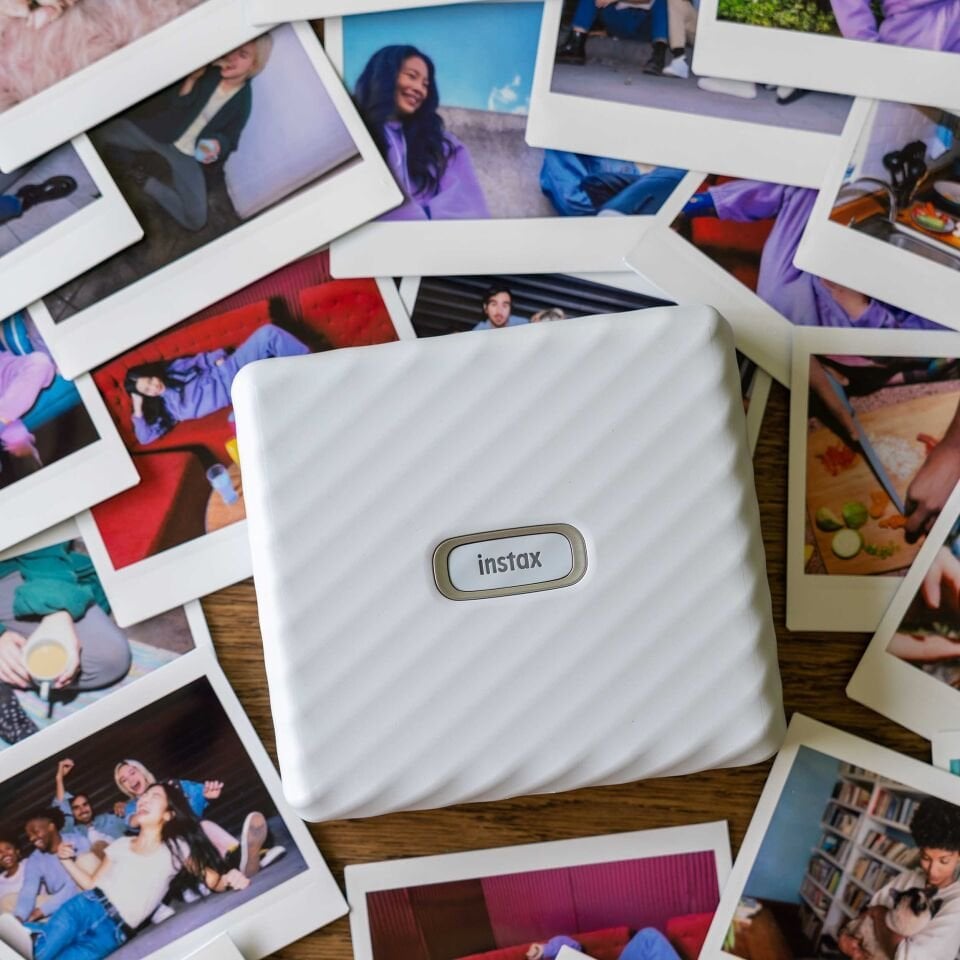 Instax Wide Link Akıllı Telefon Yazıcısı Beyaz ve 10'lu Film