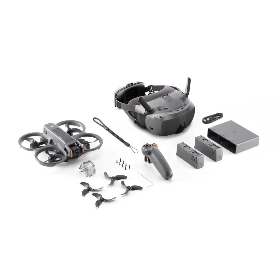 DJI Avata 2 Fly Smart Combo (Three Batteries) (DJI Türkiye Karacasulu Garantili)
