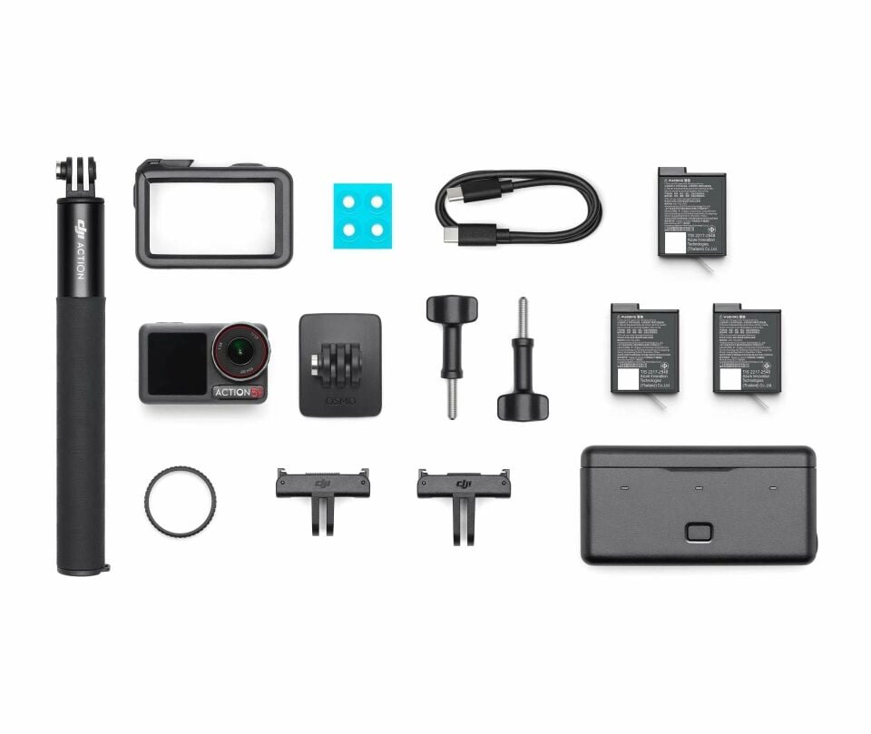 DJI Osmo Action 5 Pro Adventure Combo (DJI Türkiye Karacasulu Garantili)