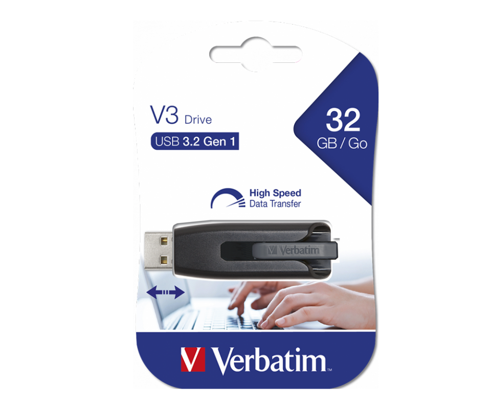 Verbatim 32 GB Store&Go Usb-A 3.2 Flash Bellek Siyah Renk