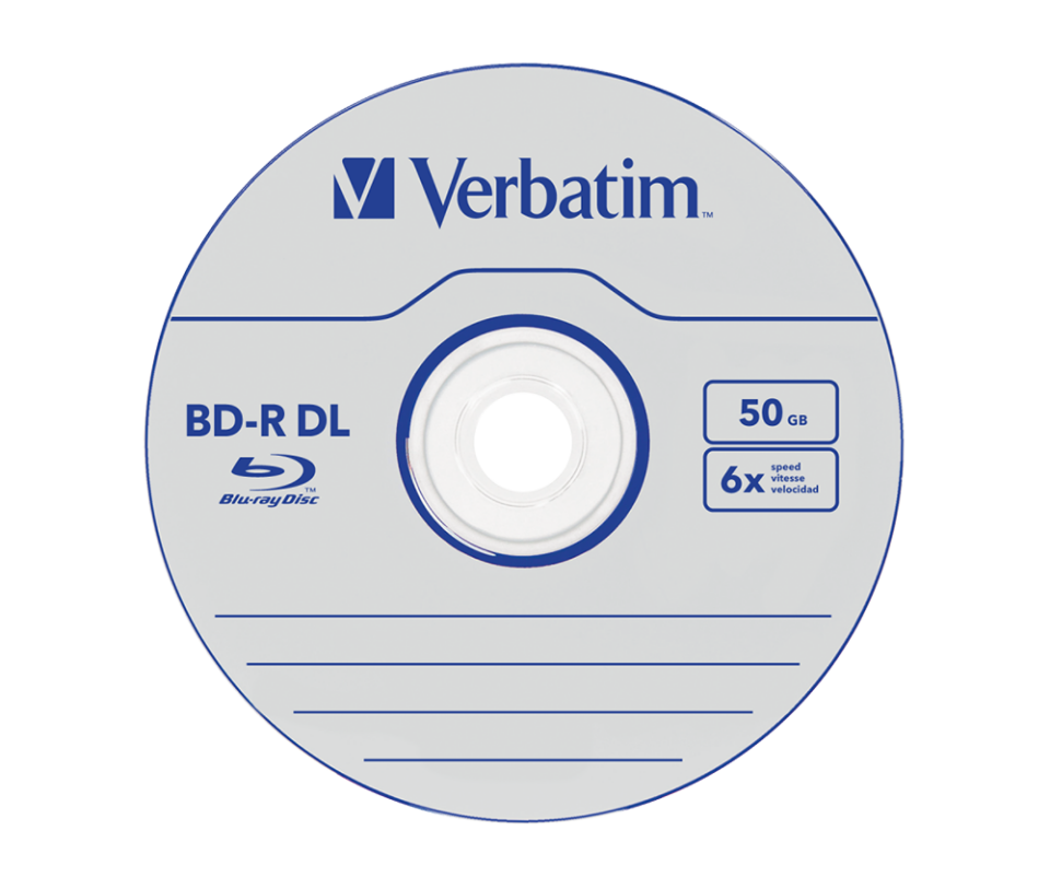 Verbatim 43746 - Bd-R Dl 50Gb 6X 10 Pack