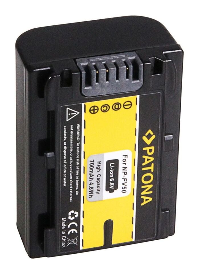 Patona 1117 Sony Np-Fv50 700Mah 6.8V