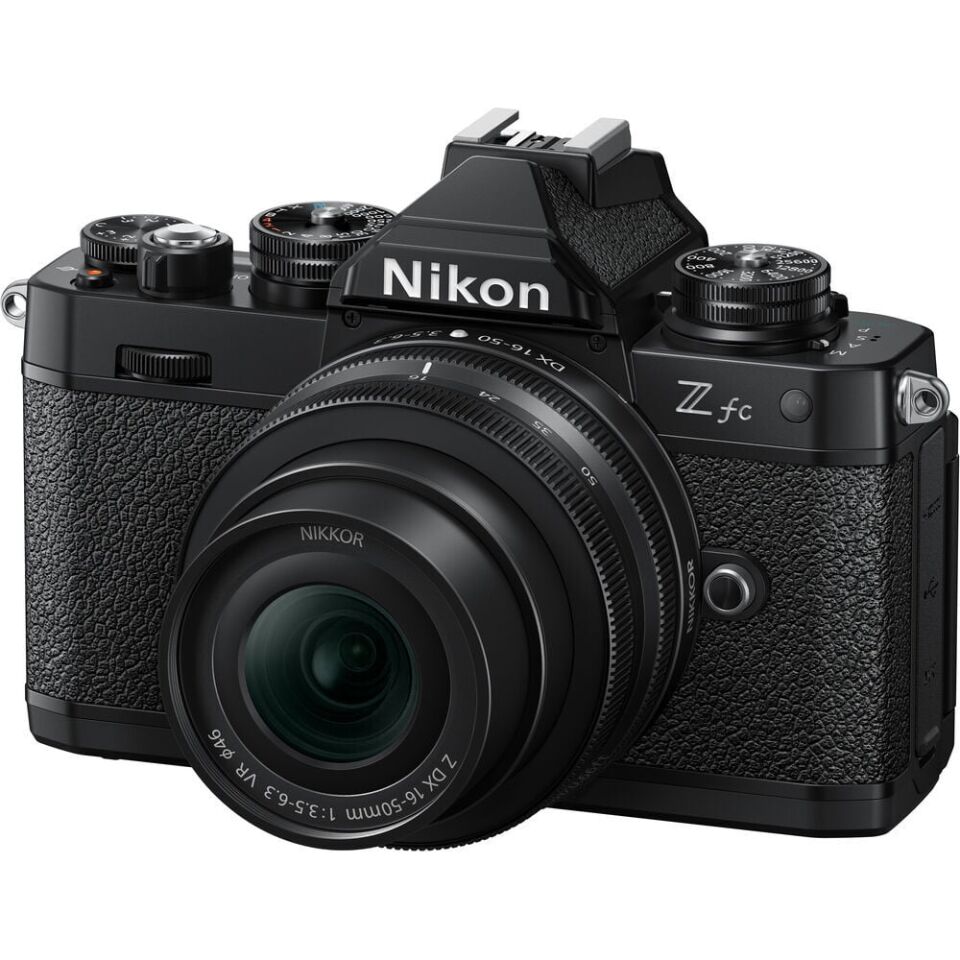 Nikon Z fc Aynasız Fotoğraf Makinesi 16-50mm Lens Kit (Siyah)