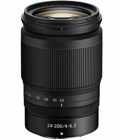 Nikon Z 24-200mm f/4-6.3 VR Lens