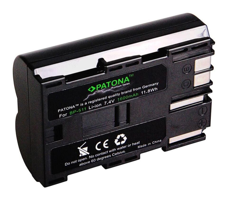Patona 1210 Premium Batarya Canon BP-511