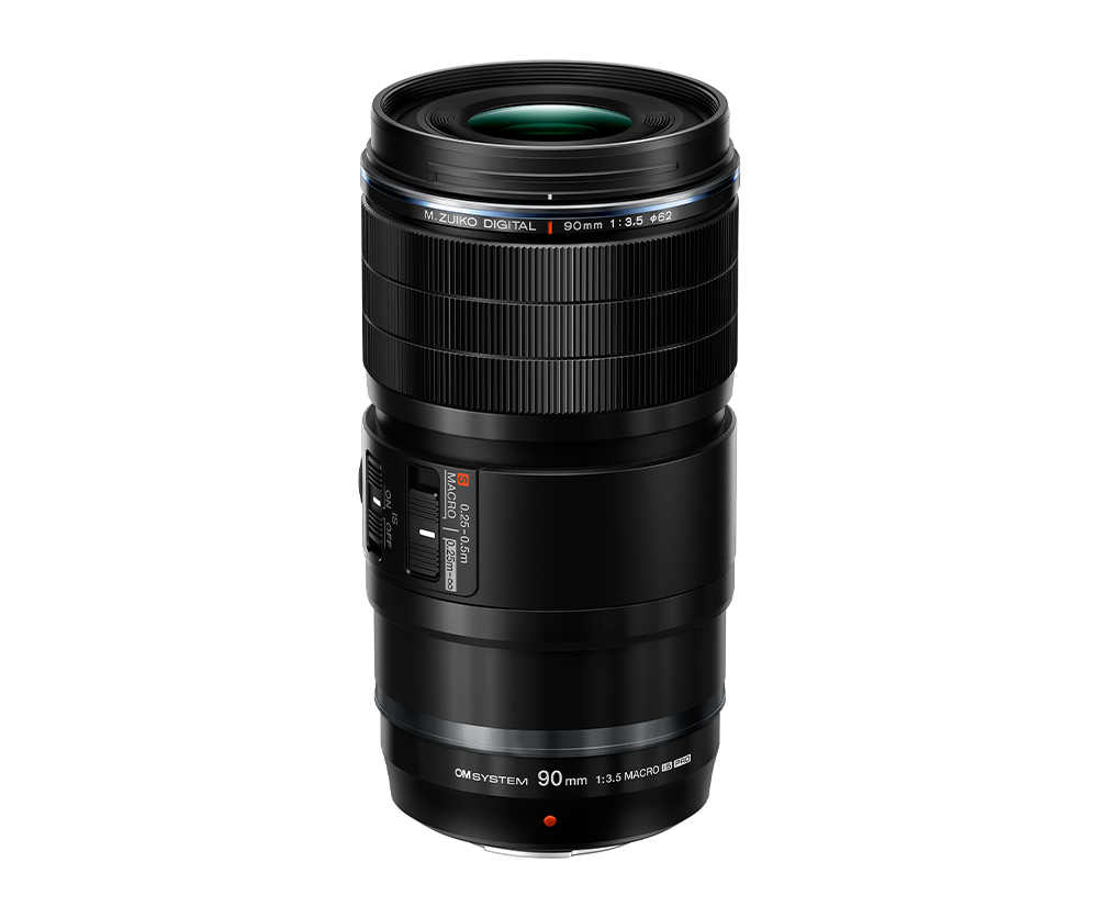 Om System M.Zuiko Digital 90mm F3.5 IS PRO Makro Objektif