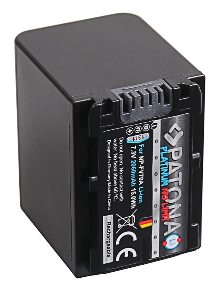 Patona 1311 Platinum Batarya Sony NP-FV70