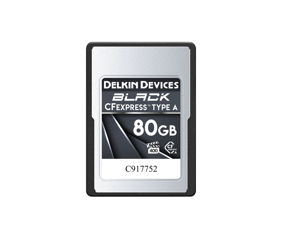 Delkin Black Cf Express Type A Card 80Gb