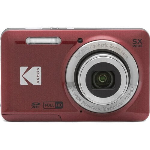 Kodak Friendly Zoom FZ55 Dijital Fotoğraf Makinesi Kırmızı