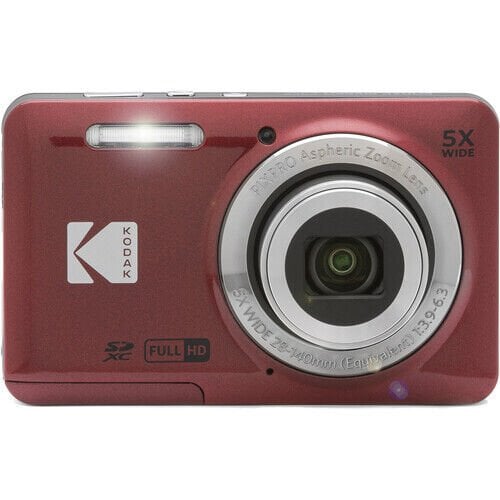 Kodak Friendly Zoom FZ55 Dijital Fotoğraf Makinesi Kırmızı
