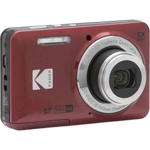 Kodak Friendly Zoom FZ55 Dijital Fotoğraf Makinesi Kırmızı
