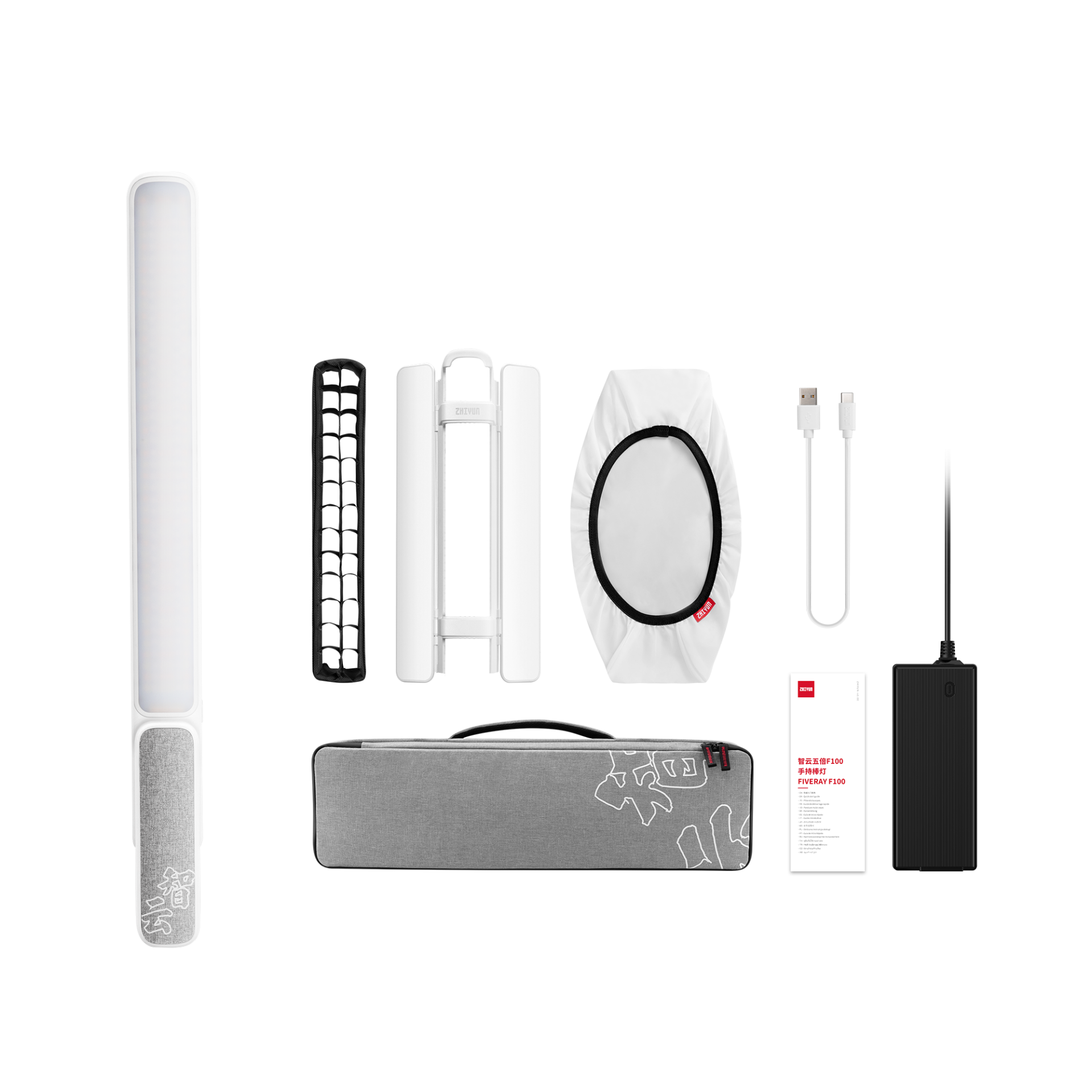 Zhiyun Fiveray F100 Combo - White