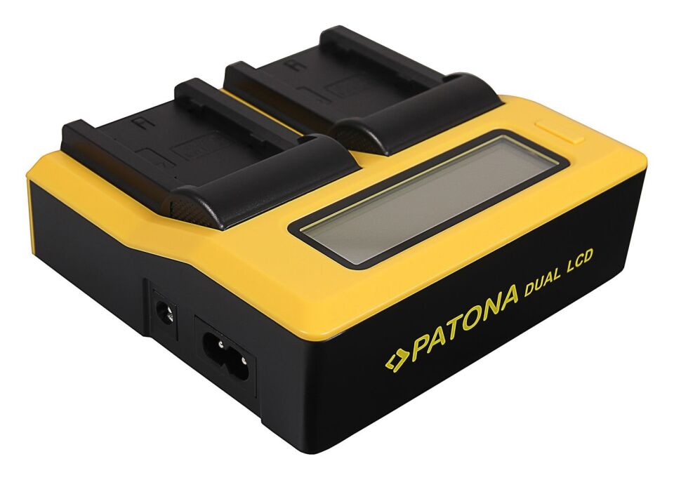 Patona 7695 Standart Seri İkili Lcd Usb Şarj Aleti Fuji Np-W235