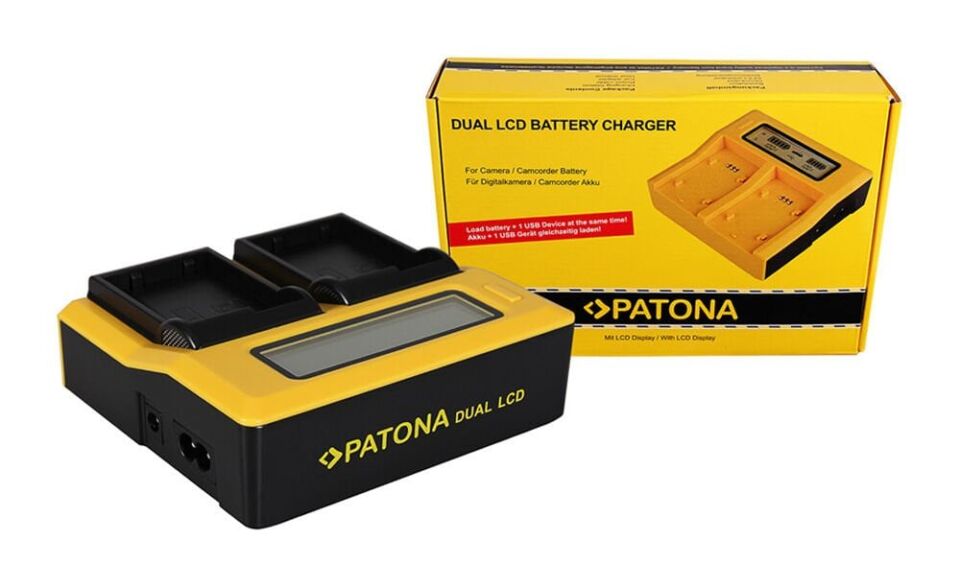 Patona 7624 Standart Seri İkili Lcd Usb Şarj Aleti Nikon En-El15