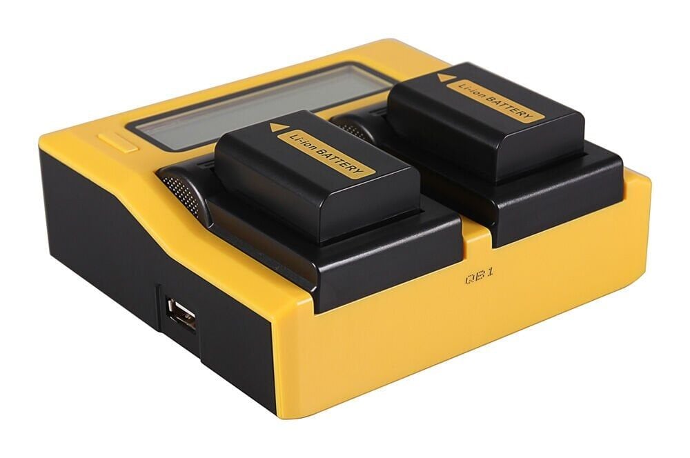 Patona 7580 Standart Seri İkili Lcd Usb Şarj Aleti Sony Np-Fw50