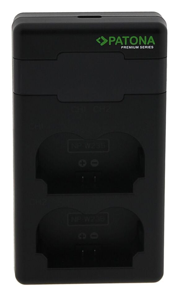 Patona 161888 Premium Twin Performans Pd Şarj Aleti Fuji Np-W235 İncl. Usb-C Cable