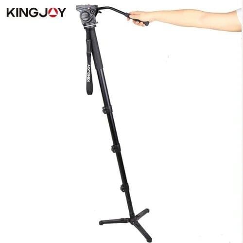 Kingjoy Mp3008F Monopod + Vt-3510 Video Kamera Tripod Başliği