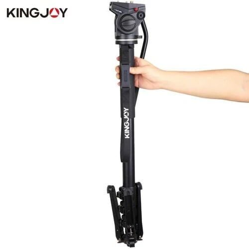 Kingjoy Mp3008F Monopod + Vt-3510 Video Kamera Tripod Başliği