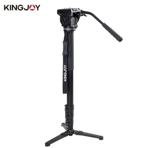 Kingjoy Mp3008F Monopod + Vt-3510 Video Kamera Tripod Başliği