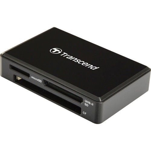 Transcend Kart Okuyucu SD,MicroSD ve CF USB 3.1 Siyah
