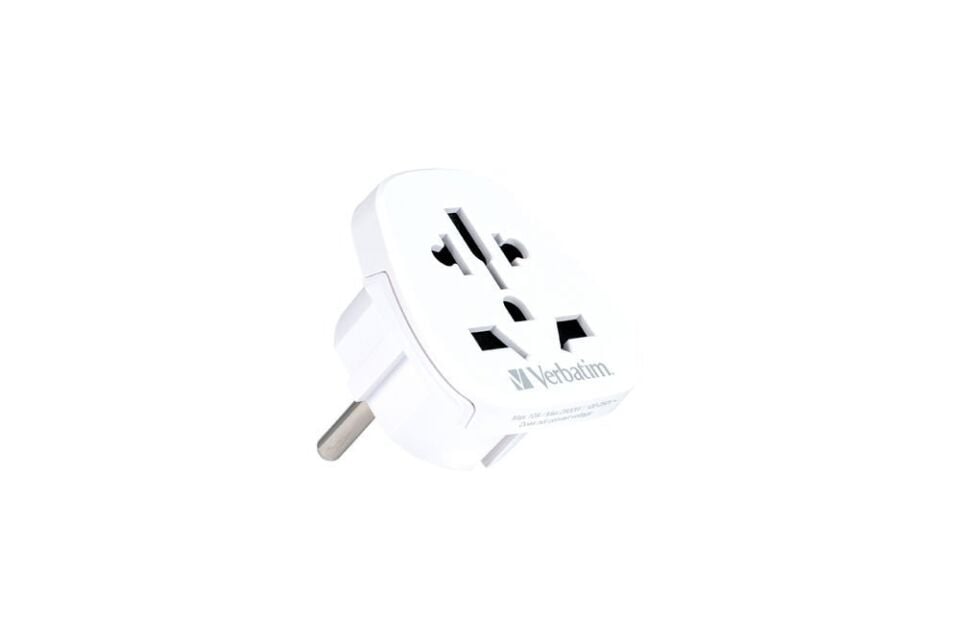 Verbatim 49541 - Wteu-01 World To Europe Travel Adapter Plug