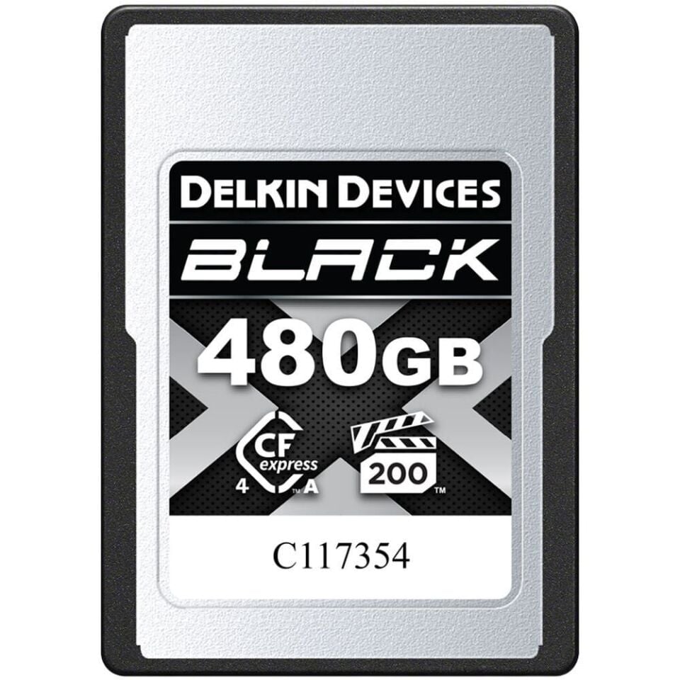 Delkin Black CF Express Type A 480GB 4.0 Vgp200 Hafıza Kartı (Okuma:1830 - Yazma:1710)