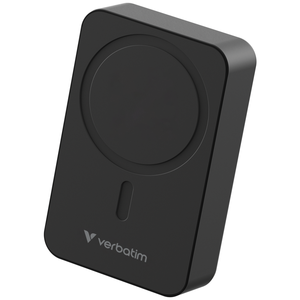 Verbatim 20000 Mah Manyetik Kablosuz (Magsafe) 15W Powerbank 35W PD Siyah Renk Kablo Dahil-(32223)