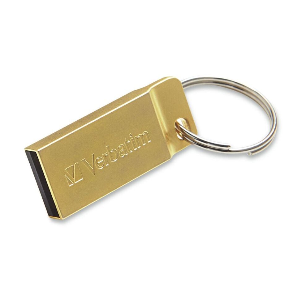 Verbatim 99104 - 16Gb Metal Executive Usb 3.2 Gen 1 Gold