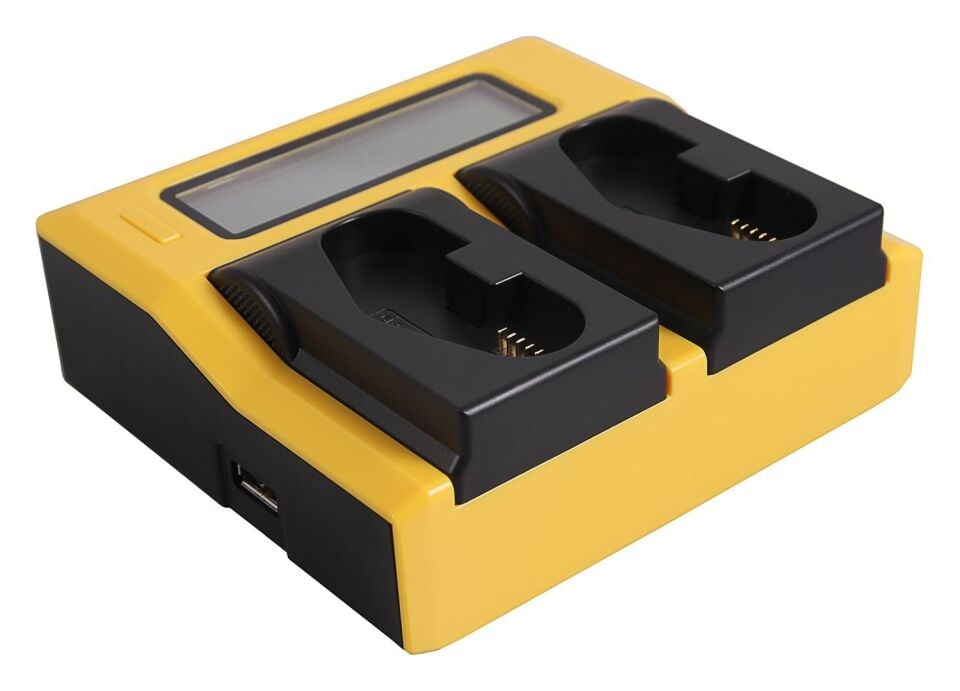 Patona 7686 Standart Seri İkili Lcd Usb Şarj Aleti Canon Lp-E4 Lp-E19
