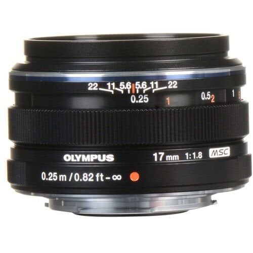 Olympus Lens 17Mm 1.8 Black  M.Zuiko Digital V311050Be000